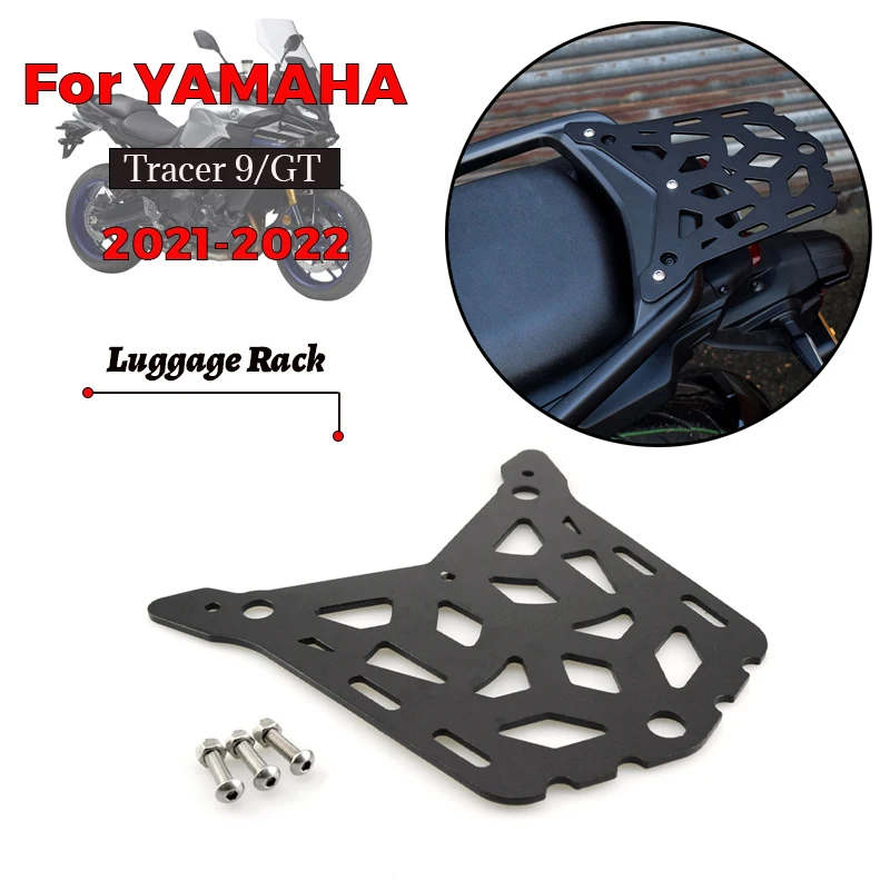 

MTKRACING For YAMAHA Tracer 9 Tracer-9GT 2021-2022 Rear Rack Fender Rack Rack Saddle Rack Stainless Steel Tail Plate