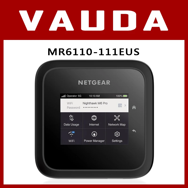 Unlocked NETGEAR Nighthawk M6 5G WiFi 6 Mobile Router - MR6110-111EUS Eu Version Unlocked N78 support With 5G WiFi 6 Mobile