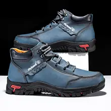  Men's Fashion Vintage Hand Stitching Soft Business Casual Leather Ankle Boots Handmade Shoes Flats Oxfords Plus Size 