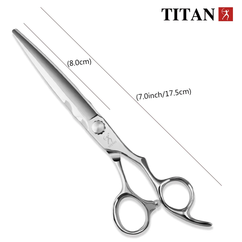 TITAN 헤어 커팅 가위, 미용 가위, 전문 이발 가위, 살롱 도구, ATS314 스틸