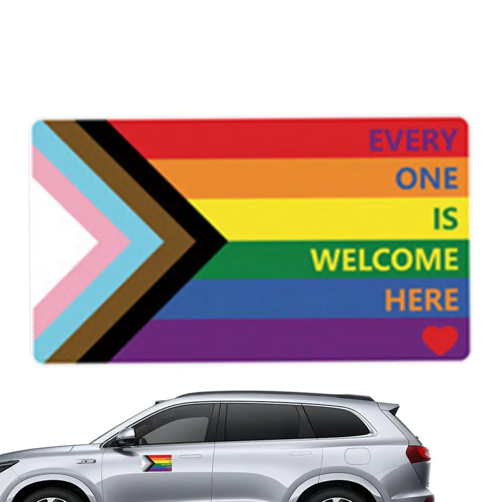 ЛГБТ Радуга флаг наклейка гордость сад флаг наклейка для мотоцикла ...