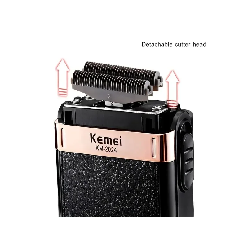 Km-2024 Black Usb Interface Hair Clipper shaver for men  kemei  electric shavers 3