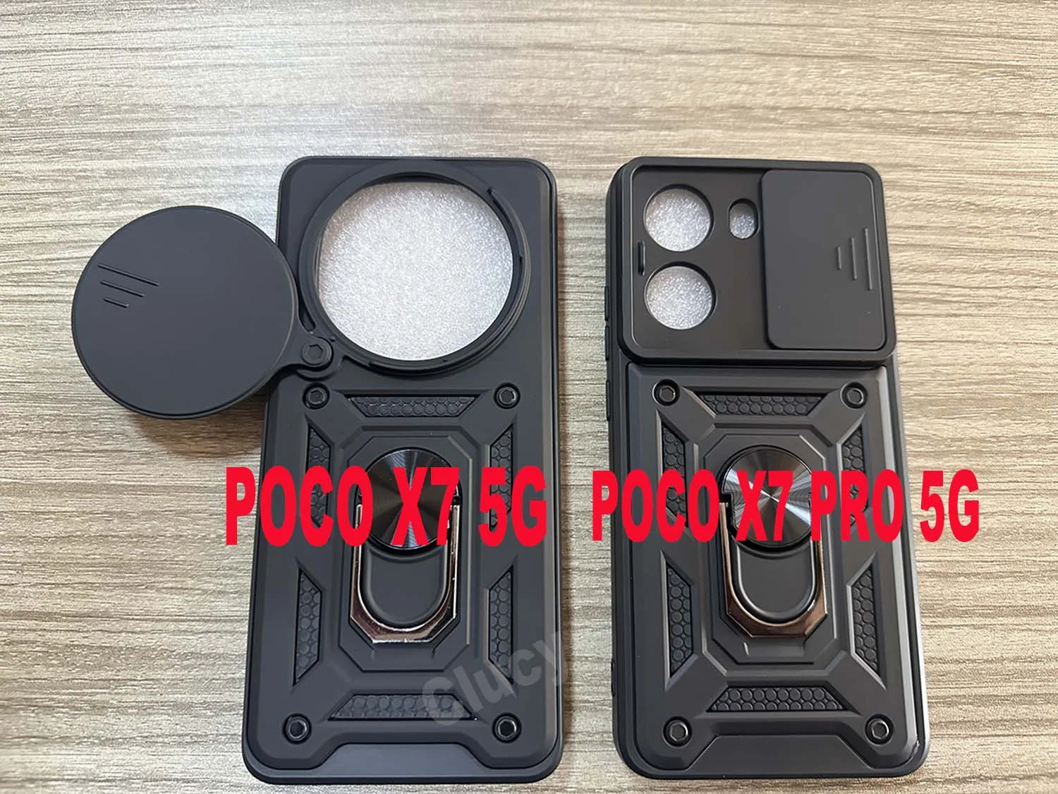 Für Mi Poco X7 Pro 5G Rutsche Kamera Objektiv Schutz Rüstung Fall Für Mi Poco X7 5G Military Grade stoßstangen Ring Abdeckung – Detail 2