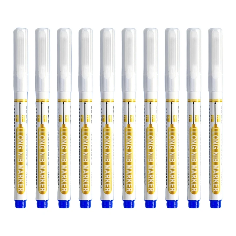 

Multi-Purpose Deep Drill Hole Long Nib Pens for Carpentry and Tile Marking Drop ship