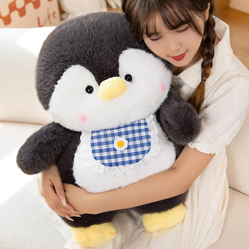 Super Cute Soft Penguin Plush Toys Stuffed Cartoon Animal Baby Sleeping Appease Doll Girls Hug Pillow for Kid Xmas Birthday Gift