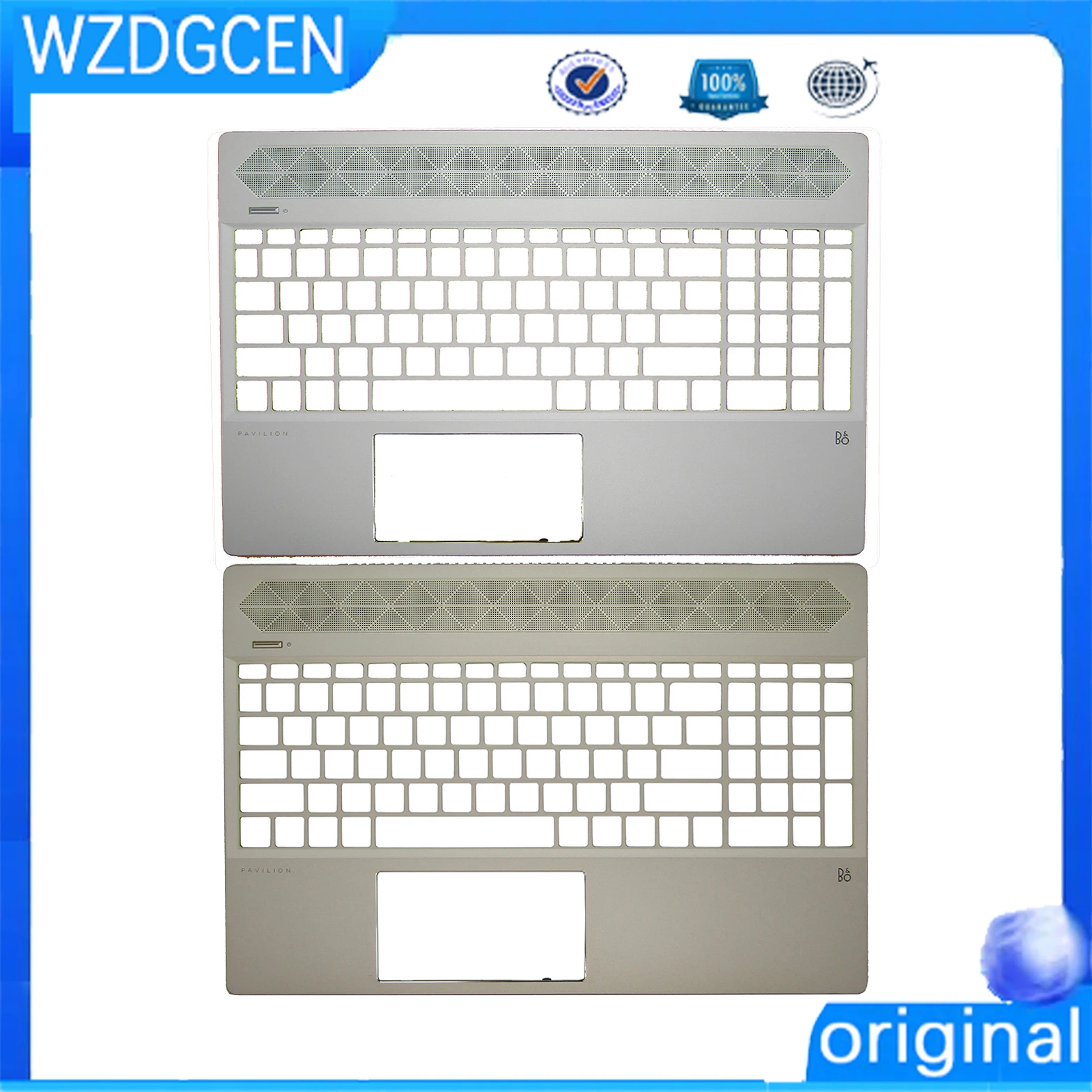 

New Laptop Palmrest Upper Top Case C Shell For HP Pavilion 15-CW 15-CS TPN-Q208 TPN-Q210 Keyboard Bezel Cover Silver