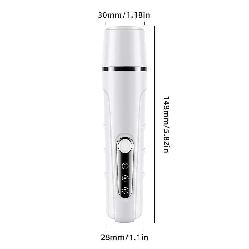 Painless Cat Dog Nail Grinder Pet Paw Nail Shaver Grooming Polisher LED Light