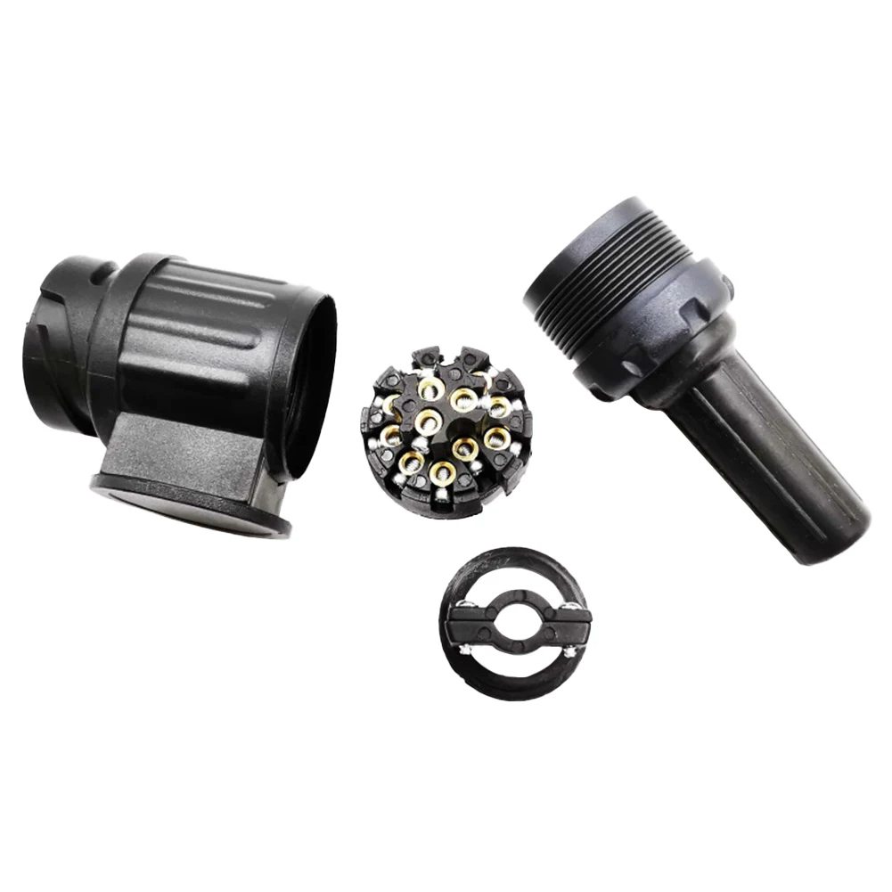 

Car Accessories 13pin Plug Car Towbar Adapter Trailer Plug Waterproof 12V 13 Pin ABS Car Trailer Socket Brand New