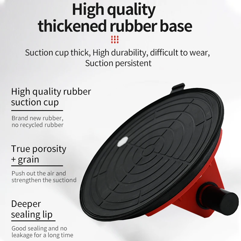 8 Inch Vacuum Glass Ceramic Tile Suction Cup Special Suction Device for Marble Heavy-duty Powerful Bricklayer Handling Tools