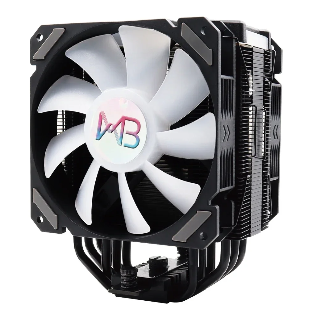 Wovibo Cpu Cooler Fan Tubos de Calor Ventilador Ventilador para Intel 1150 1151 1155 1700 2011 X79 X99 Amd Am3 Am4 Soquete do Radiador - Imagem 6