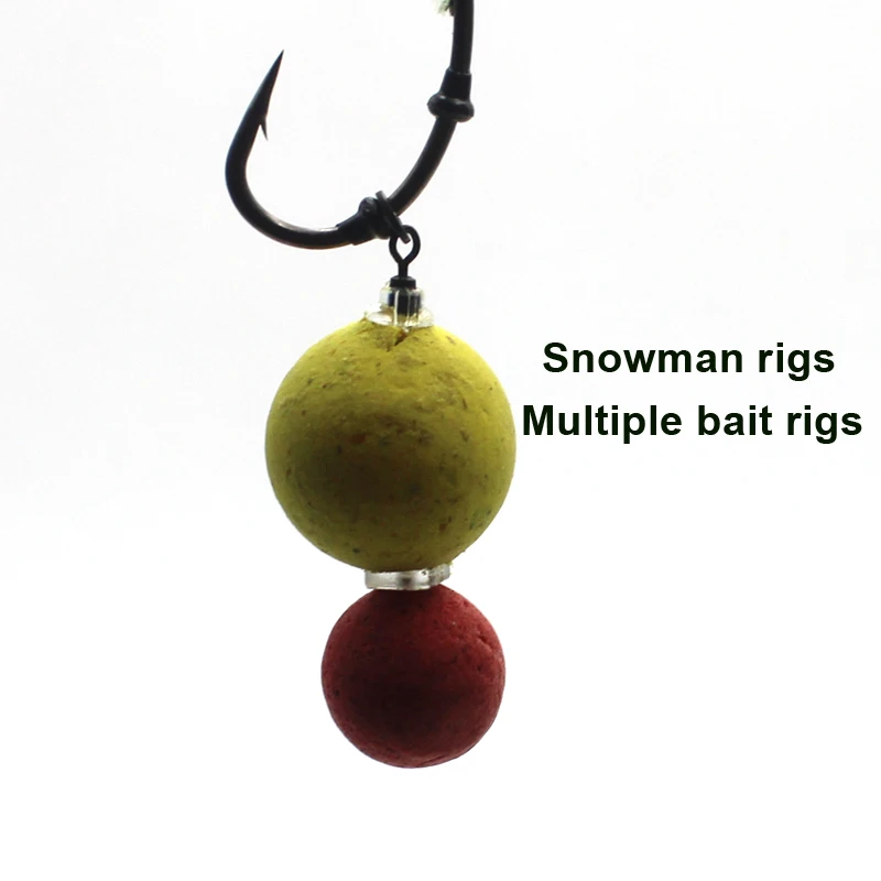 Accessories for carp fishing Double Ended Screw for Snowman Rig Set up Hair  Chod Ronnie Rig Tool Pop UP Boilies Hook Stops Beads