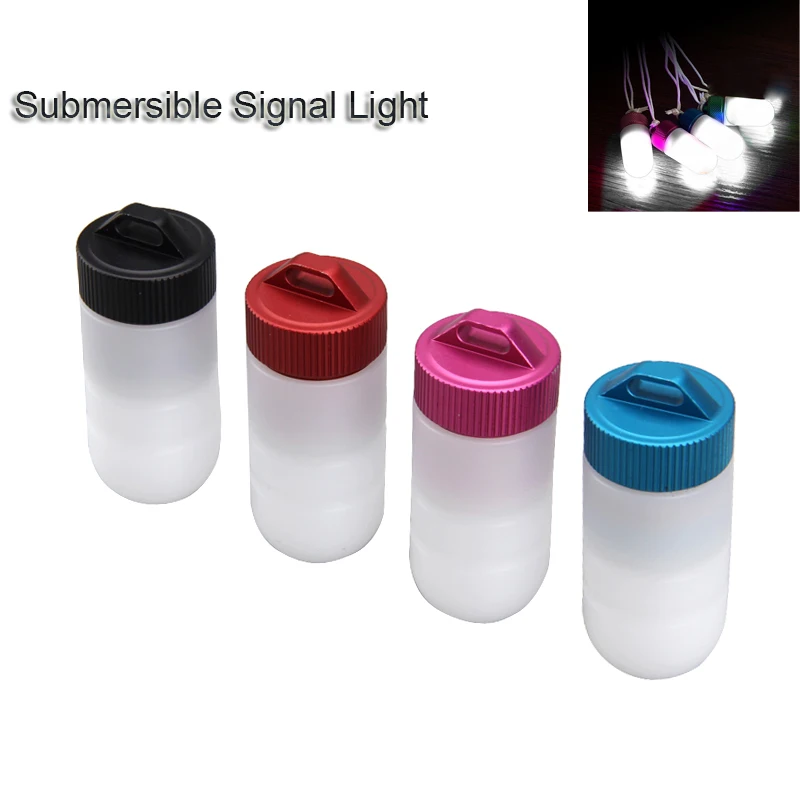 Underwater Light Fishing Lamp Deep Drop LED Fish Attracting Indicator Lure Bait Fishing Bright Tools Submersible Signal Light