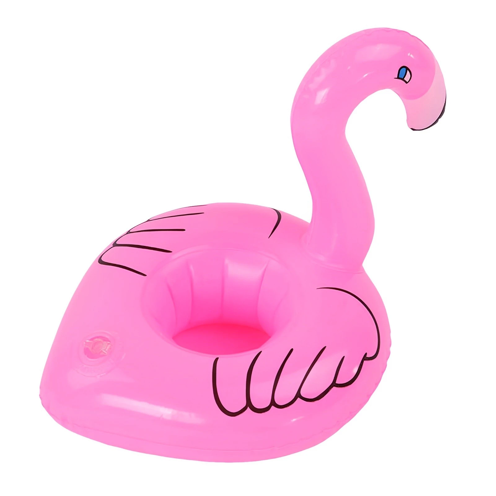 

Inflatable Drink Holder Cute Animal Float Cup Holder Decorative Toys Suitable for Poolside Bachelorette Party