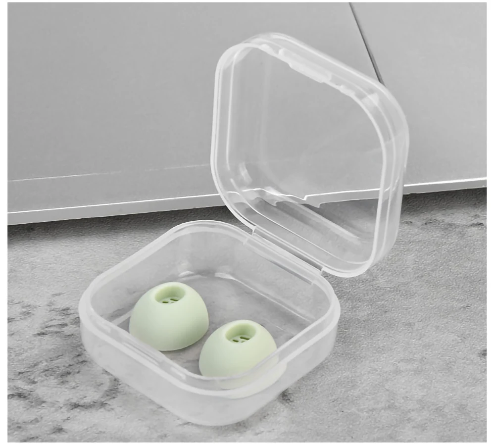 6Pcs Silicone Ear Tips for OPPO Enco Free3 TWS Earbuds Eartips Enco Free 3 Ture Wireless Earphone Tips