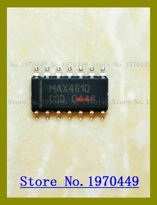 

MAX4610CSD MAX4610 SOP14 the old