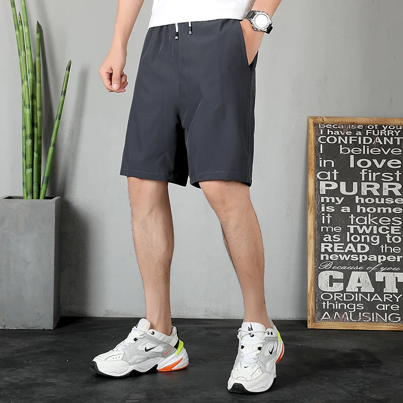 casual shorts 2022 Men's Casual Shorts Summer New Running Fitness Fast-drying Trend Short Pants Loose Basketball Training Sports Pants smart casual shorts