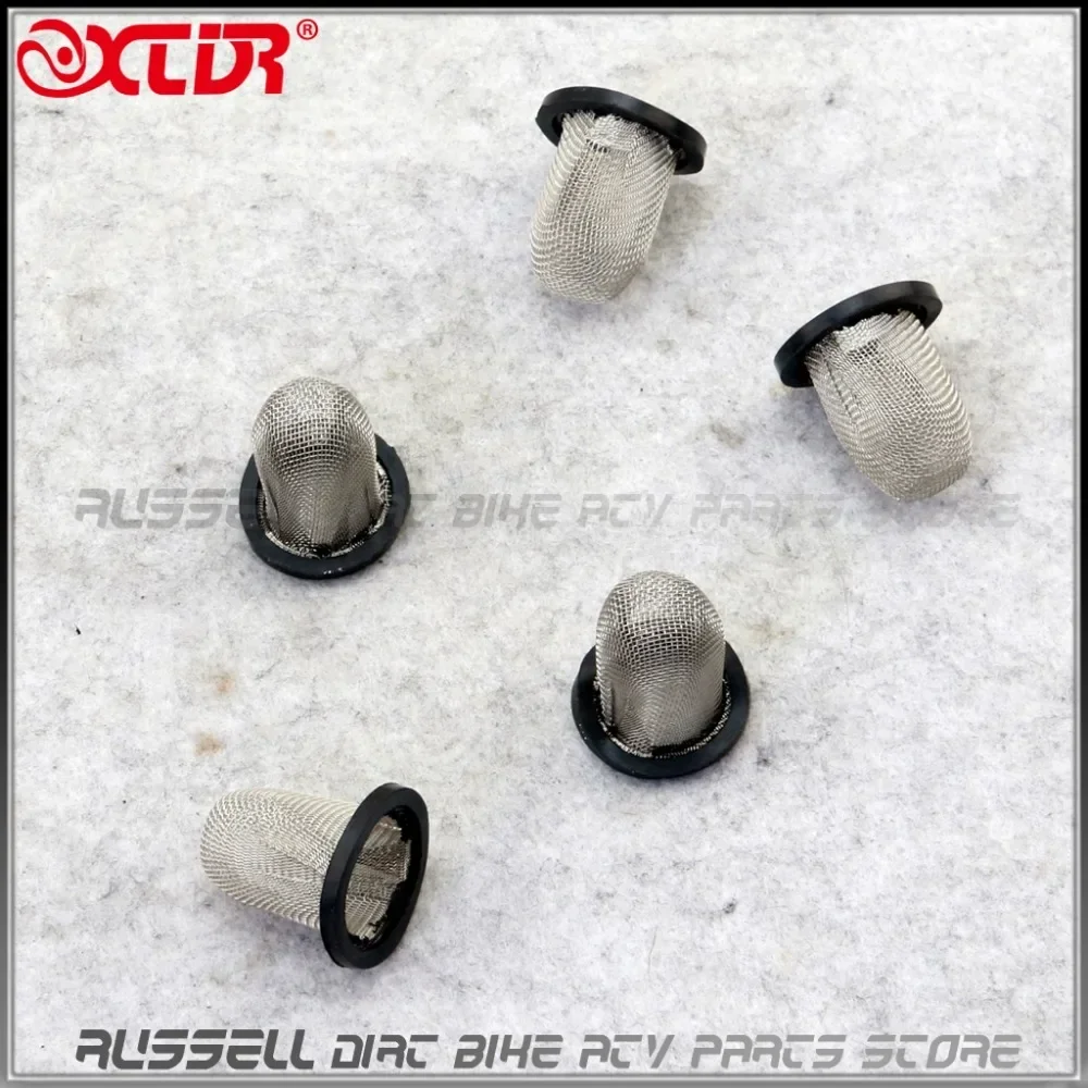 5x Oil Filter Cleaner Element for GY6 4 STROKE SCOOTER MOPED ATV QUAD 125cc 150cc SUNL JMSTAR ROKETA