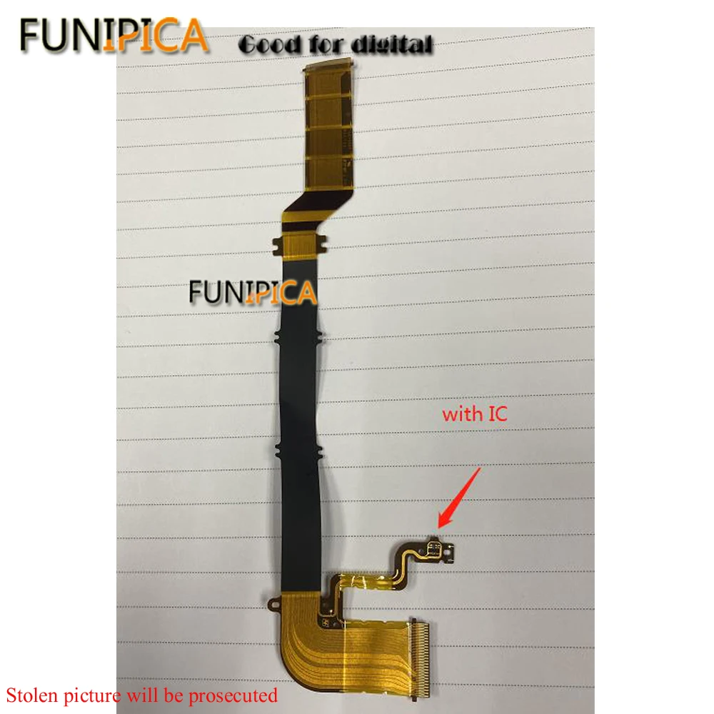 Original A6400 camera Repair Parts For Sony ILCE-6400 LCD Display Screen Hinge FPC Flex Cable LC-1042 (With IC)