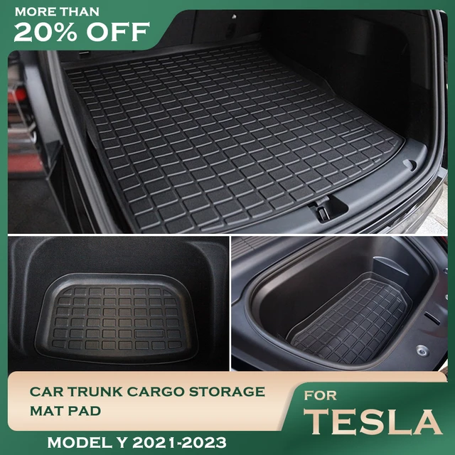 Tesla Model Y Floor Mats 2024 2023 2022 2021 LHD RHD All Weather Car Floor  Liners Frunk Trunk Cargo Mats Model Y Accessories - AliExpress