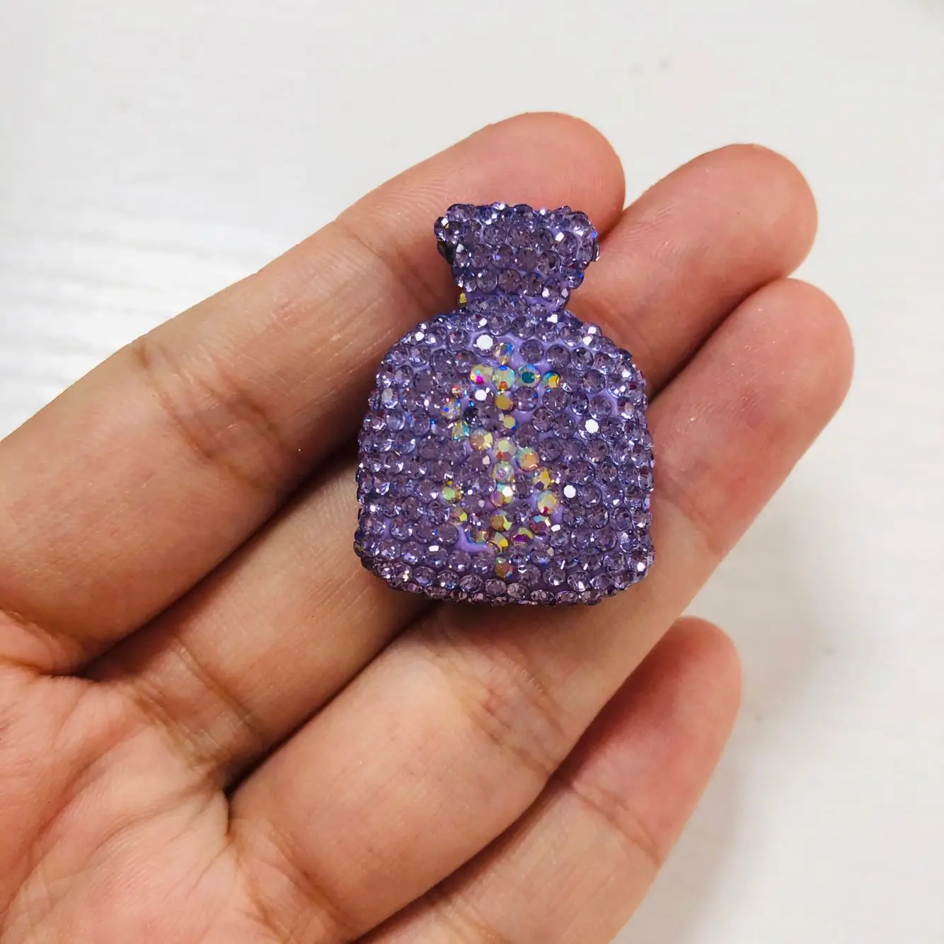 Glitter Luxury Butterfly Rhinestone Gems Ornament Set - Handcrafted DIY Phone Case Charms