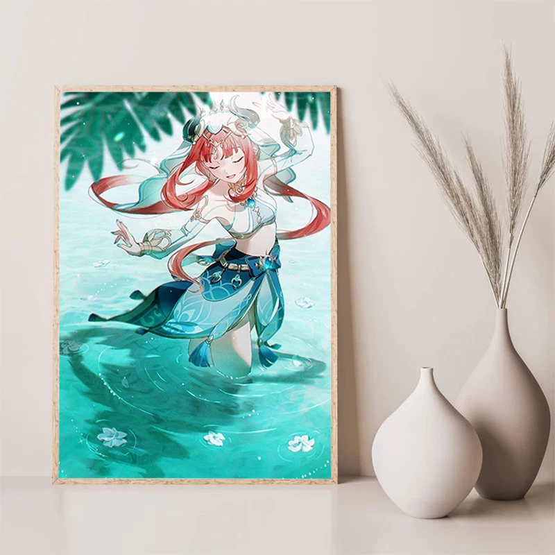 

Genshin Impact Poster Decorative Prints Wall Painting Paintings for Bedroom Large Paintings Modern Living Room Decoration Canvas