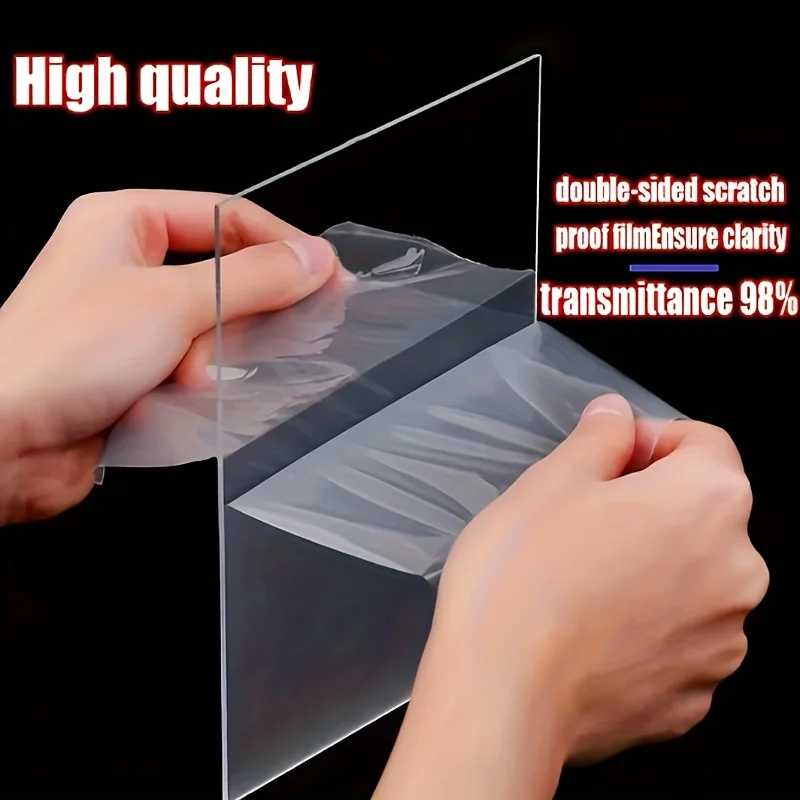 Acrylic Party Decorations A4 transparent plexiglass picture frame glass replacement hand-painted palette DIY painted board blessing decoration thickness
