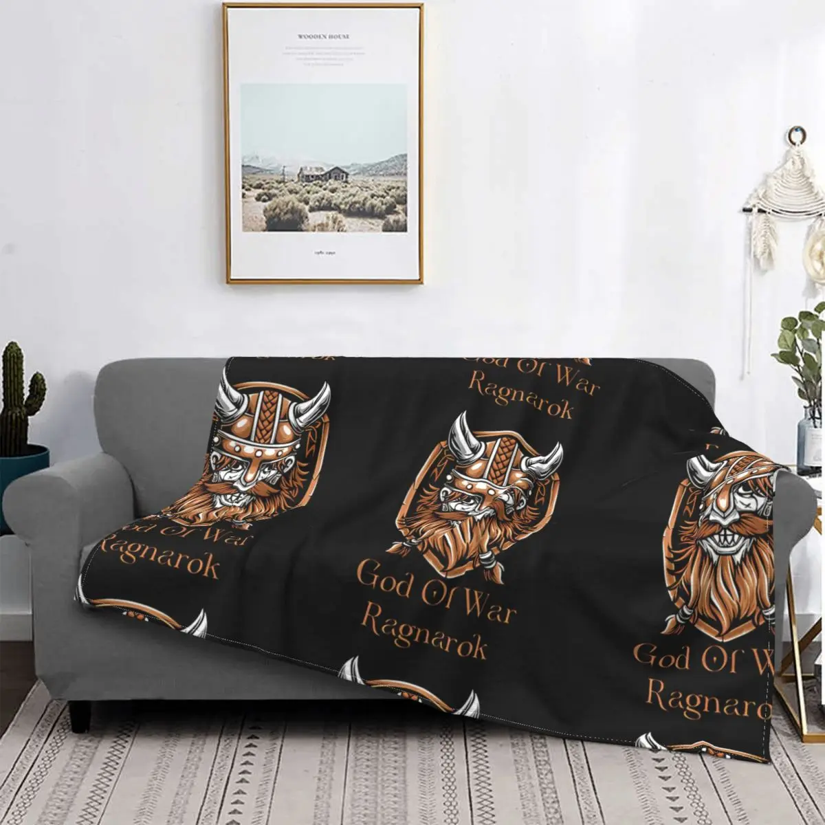 God Of War Ragnarok Coperta Da Gioco Velluto God Of War Ragnarok-Coperte Da Tiro Essenziali Per Divano Biancheria Da Letto All'Aperto