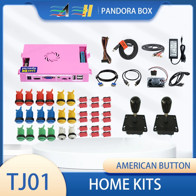 Arcade Light Dx-S Pandora Box Kit Kit Di Gioco Laser Joystick Per Pc Pandorabox Arcade Pandorabox