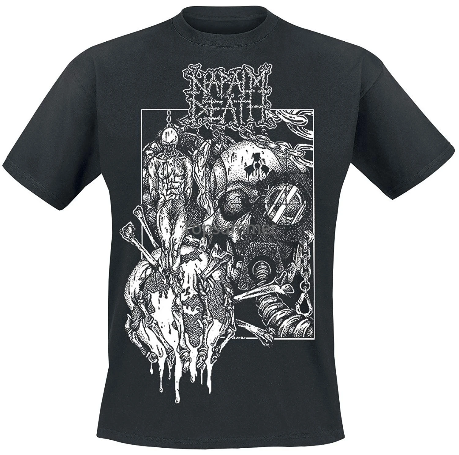 

Napalm Death Harmony Corruption T Shirt 100% Cotton Short Sleeve O-Neck Tops Tee New 2018 Fashion Mens T-Shirts Plus Size