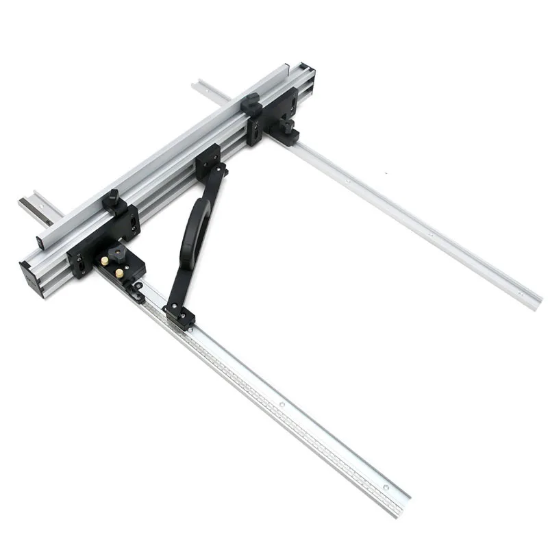 

Table Saw Fence System Tools Set for Woodworking DIY Tools 800/1000mm Aluminum Alloy Fence for Circular Saw Engraving Machine