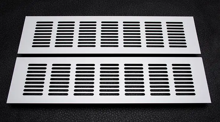 Aluminum alloy rectangular air vent grille ventilation cover Closet Shoe  Wardrobe Cabinet Mesh Hole louver vent home Decor cover - AliExpress