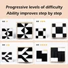 Montessori Geometric Shape Puzzles Building Blocks Wooden 3D Jigsaw Puzzle Kids Educational Logical Thinking Training Game Gifts 3