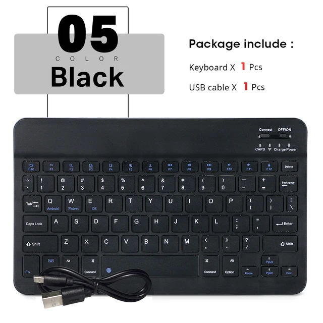 Mini Wireless Keyboard Bluetooth Keyboard For ipad Phone Tablet Portable Bluetooth Keyboard and Mouse For Samsung Xiaomi Android 15