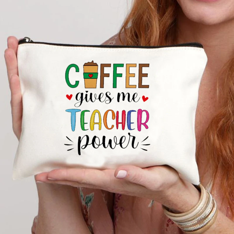 lipstick bag Travel Makeup Bag Makeup Bag BagsWomen School Teacher Gift Cosmetic Bag pouch wallet Portable Organizer Pouch Bag 2