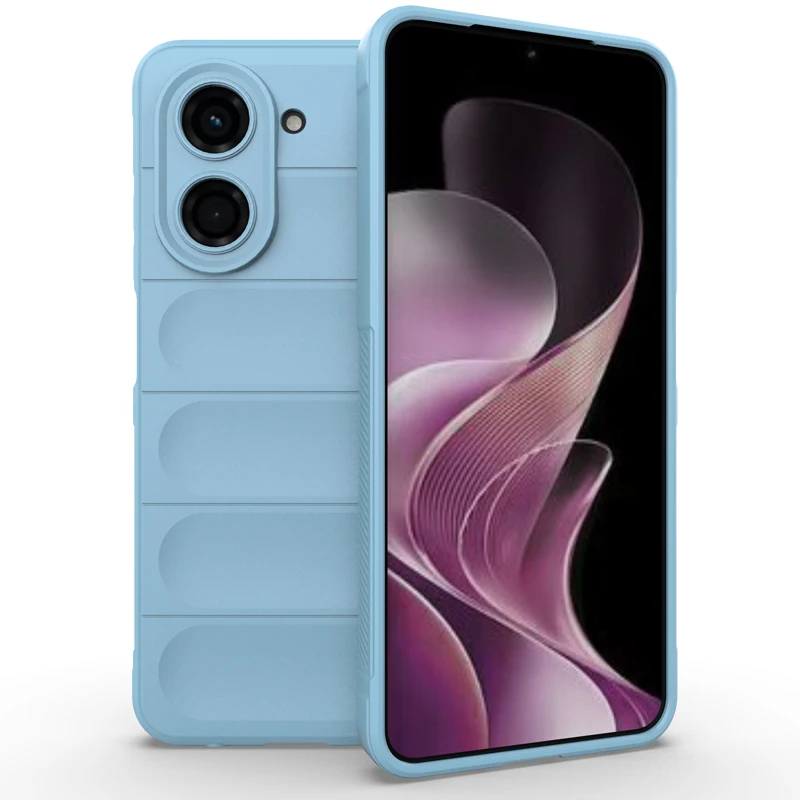 Shockproof Soft TPU Silicone Anti-Fall Lens Protection Phone Case