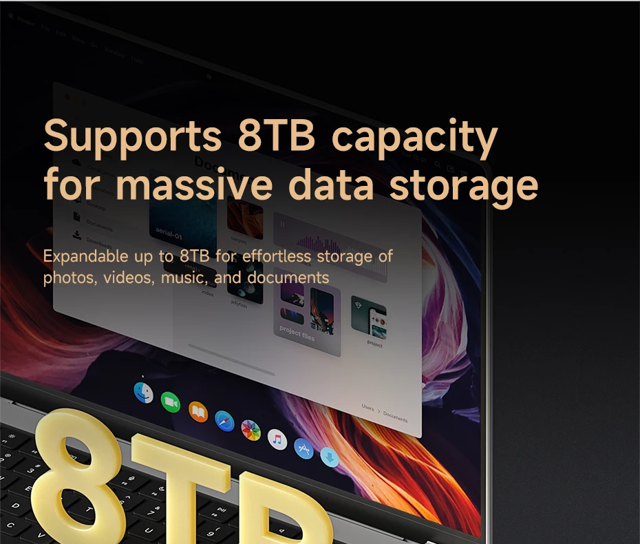 Hagibis 80Gbps Thunderbolt NVMe SSD Enclosure