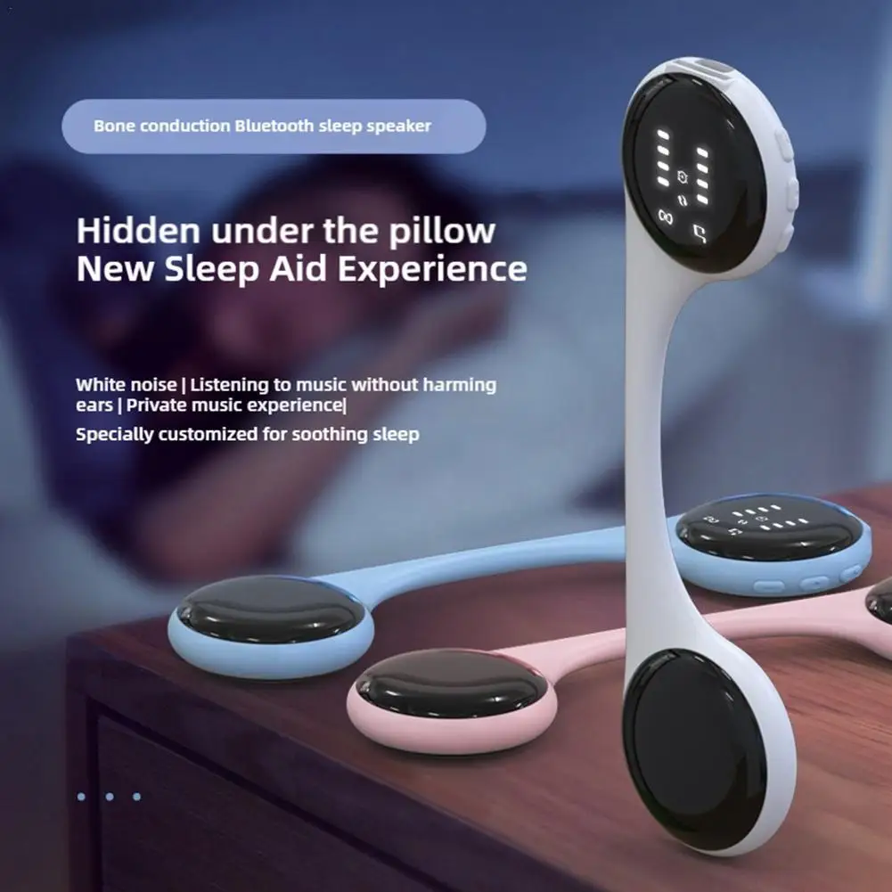Wireless Bluetooth Speaker, Sleep Music Box with Under-Pillow Design Nighttime Audio Portable Bluetooth Speaker