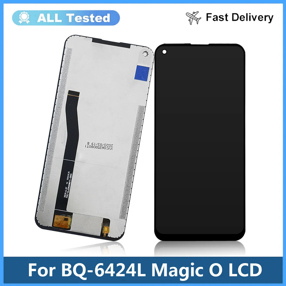 Новинка 100% оригинал для BQ Mobile BQ-6424L Magic O ЖК-дисплей и сенсорный экран дигитайзер в сборе для BQ 6424L Замена + Инструменты