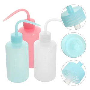 3Pcs Practical Eyelashes Empty Bottle Leak-proof Eyelashes Cleaner Cleaning Tool