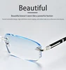 Shatar Frameless Diamond Cut Edge Reading Glasses For Men And Women Ultra LIght High-Definition Anti Blue Light Presbyopia 3
