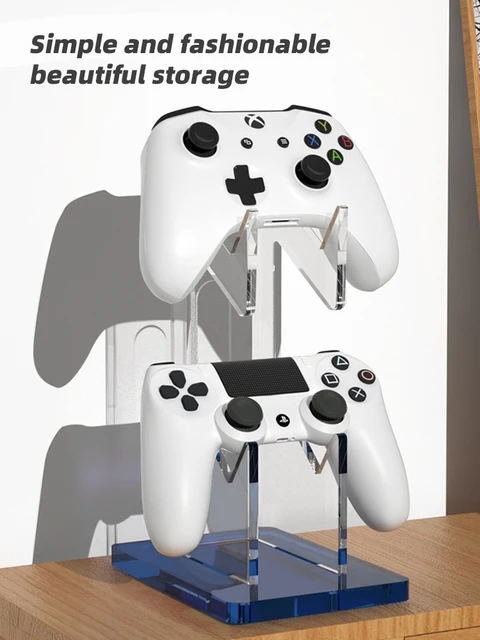 Support de stockage mural compatible avec la manette de jeu sans fil Ps3 /  ps4 / ps5, support de stockage du contrôleur de l'organisateur de casque