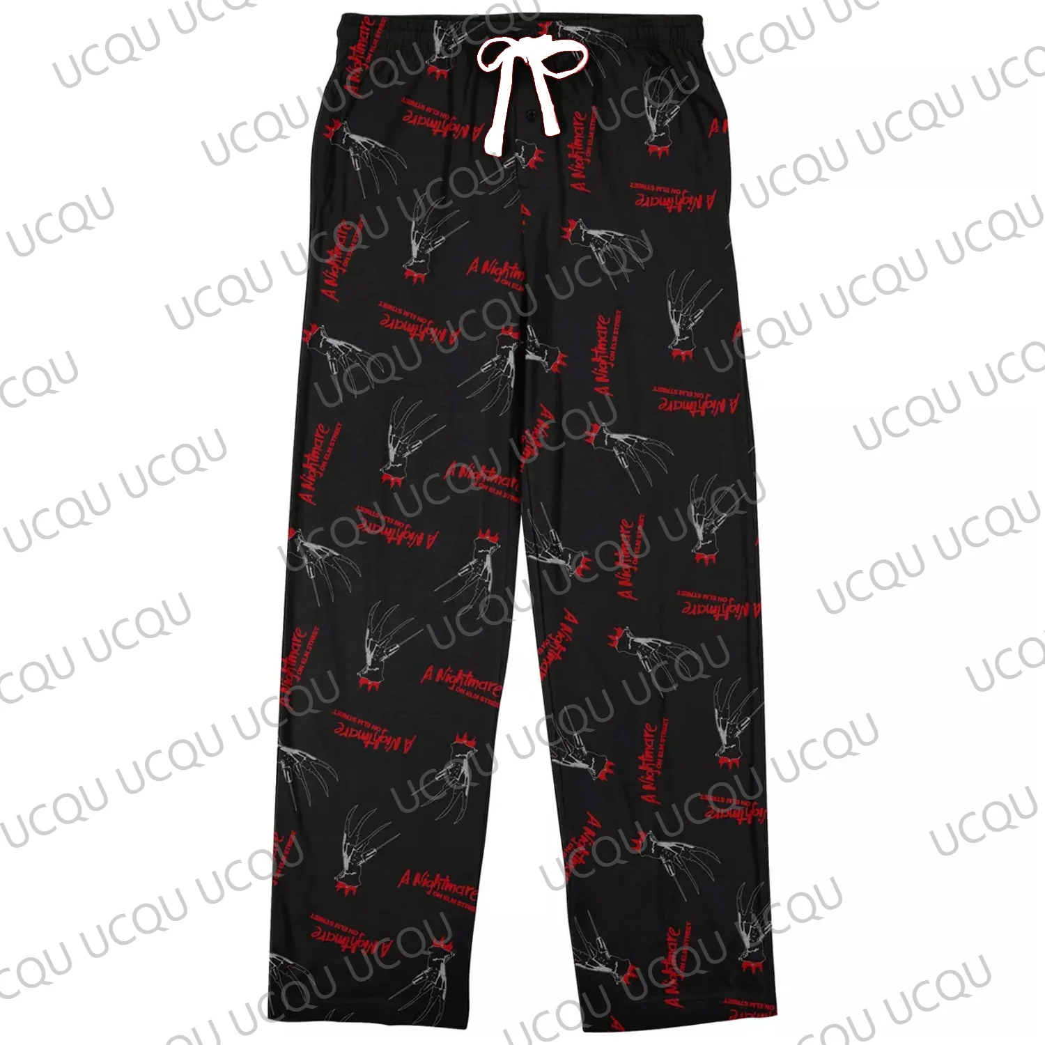 A Nightmare On Elm Trousers Adult Loungewear Sleep Pajama Pants Oversized Adult/Kids Pajama Long Pants 3D Printed Pyjama