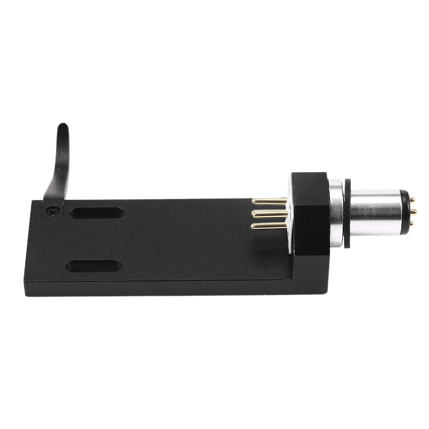 1Pcs Black Turntable Headshell For Technics For Other 4 Pin Contacts_OFSS