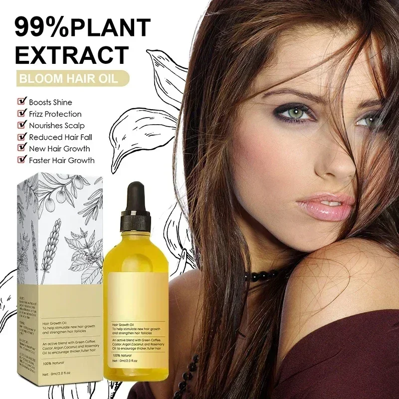 

Fast Hair Growth Essential Oil Efficient Anti Hair Loss Nourishing For Dense Repair Damaged Hair Natural Moisturizing Smooth Oil