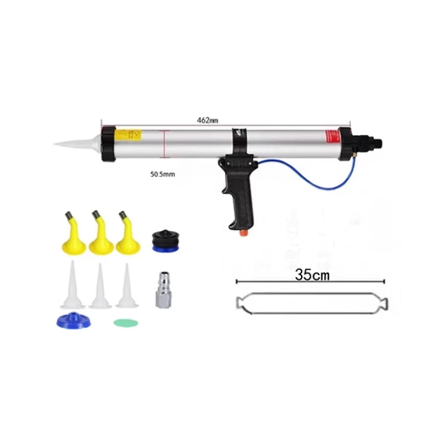 600ml Sausage Type Pneumatic Caulking Gun 600ML 6bar