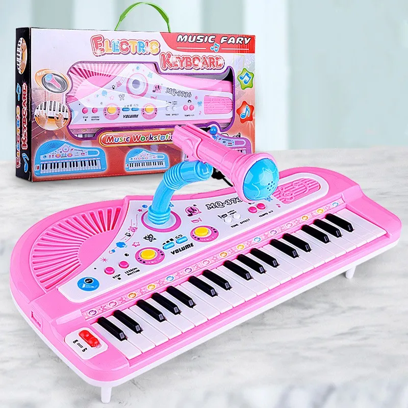 Pianinho Musical De Musicalização Infantil Teclado Brinquedo