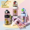 850ml Liter Large Capacity Sports Water Bottle Leak Proof Scald Proof Plastic Cup Drinking Outdoor Travel Portable Fitness Jugs 4