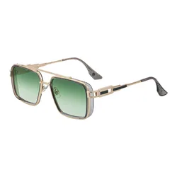 2026 New Arrival Men's Oval Wrap - Around Sunglasses with UV400 Protection (C4)