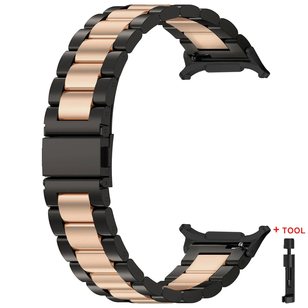 Stainless Steel Quick-Release Bracelet Replacement Wristband