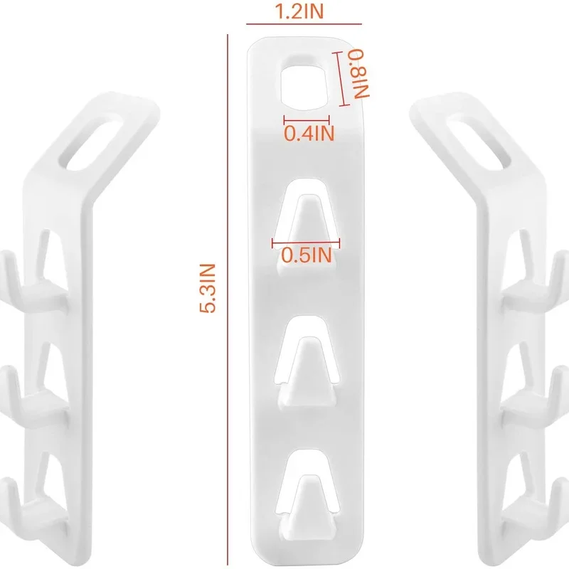 Lot De 60 Crochets Multicouches Empilables Pour Cintres